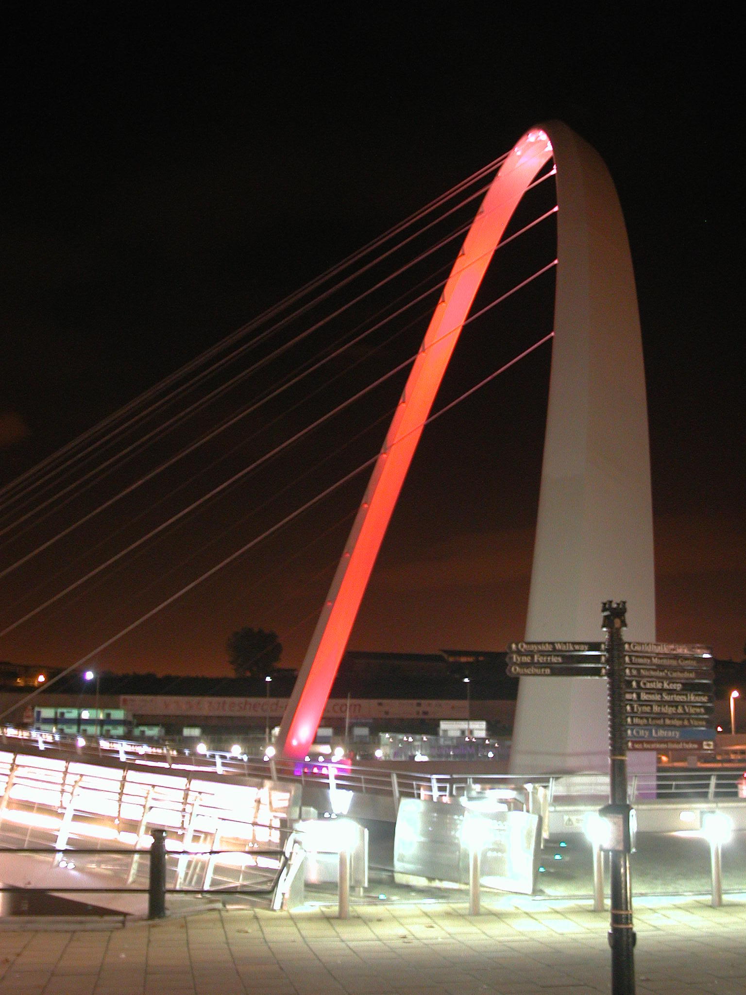 A bridge in Newcastle, UK